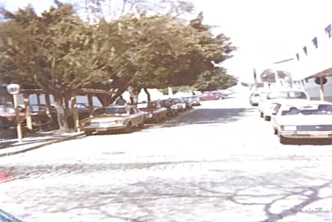 Rua Japão década de 70