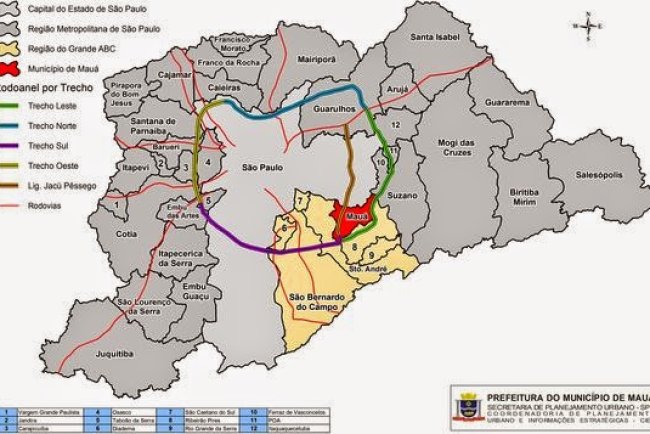 Mauá: Localização Geográfica