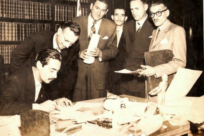 Fotos históricas: Jânio Quadros com Ennio Brancalion