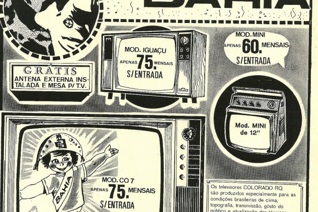 Casas Bahia publicidade 1972