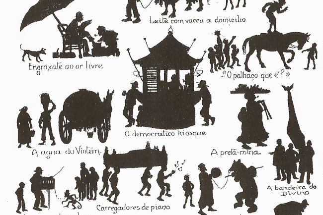 Olha o alho! Foto barato moço! Os tipos urbanos