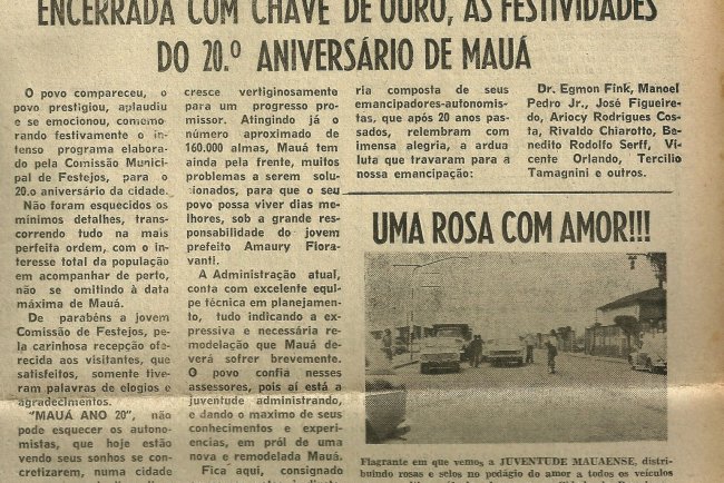 Aniversário de 20 anos de Mauá