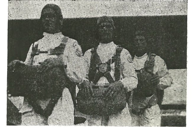 Os pára-quedistas de Mauá 1955