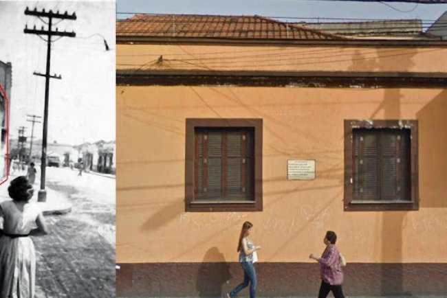 Construção antiga no centro de Mauá