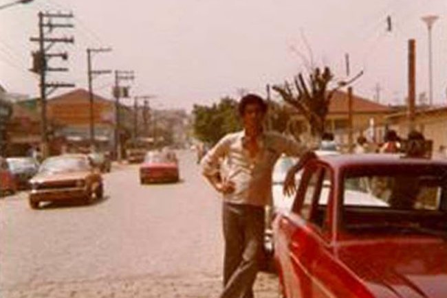 Ponto de Táxi nº1 - Rua Rio Branco - 1977