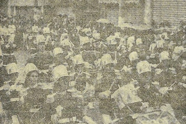 Banda Profa Therezinha Sartori, 2°lugar na XII Olimpíada de bandas e fanfarras (1977)