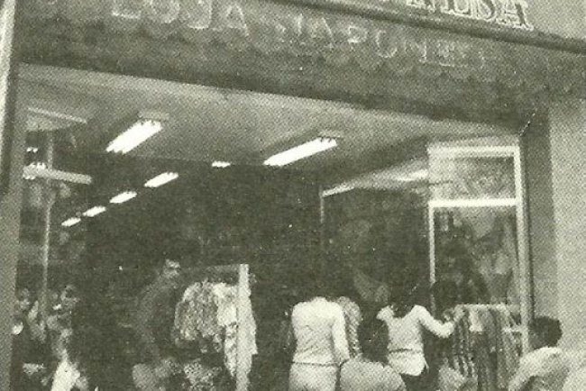 Loja Japonesa Centro de Mauá ano 1979