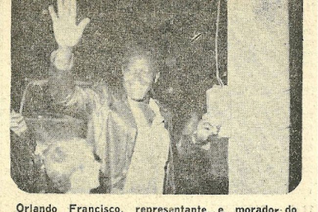 Rezende inaugura luminárias no Jardim Zaíra 1980