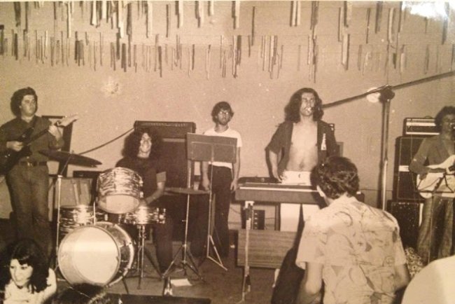 Baile no salão paroquial da igreja São Pedro 73/74