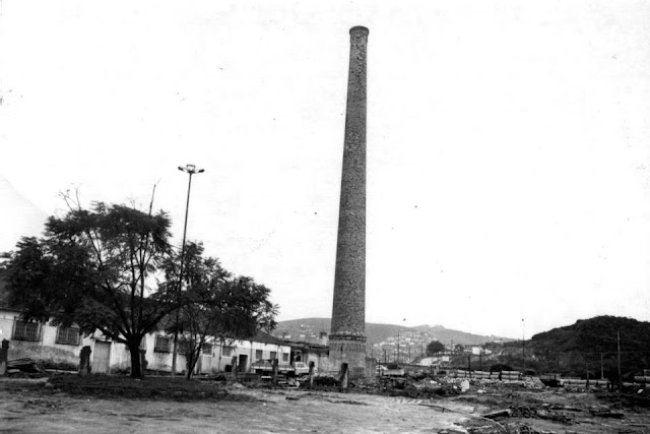 Chaminé do Curtume Mauá meados de 70/80