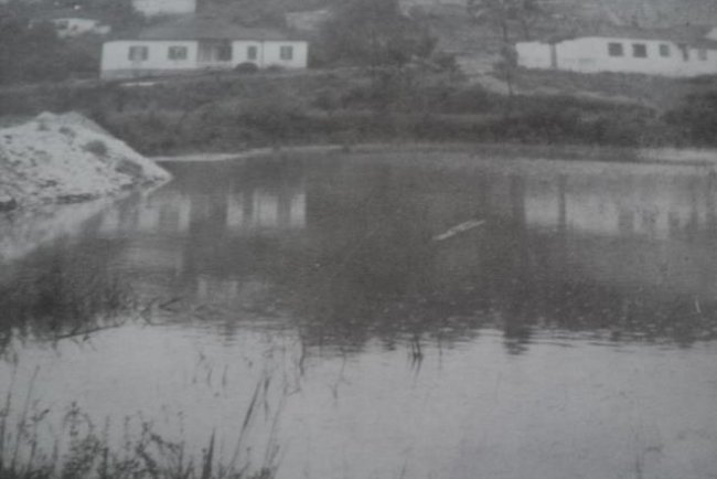 Tanque da Paulista, ao lado da Cerâmica Paulista, em 1960