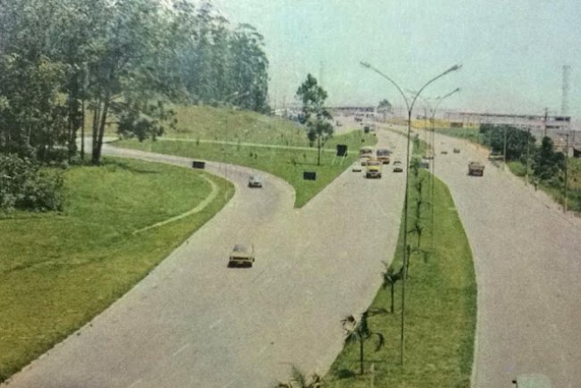 Você lembra? Avenida João Ramalho entrada do viaduto Juscelino Kubitschek