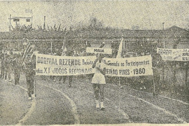 XI Jogos regionais Ribeirão Pires 1980 Fotos