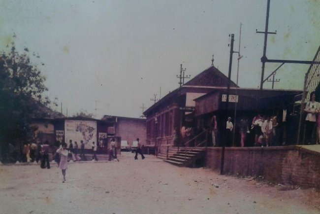 Estação de trem de Mauá década de 1970