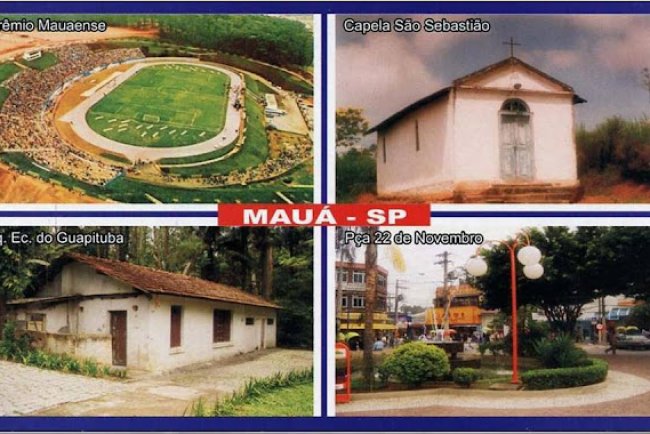 Cartão Postal de Mauá anos 2000
