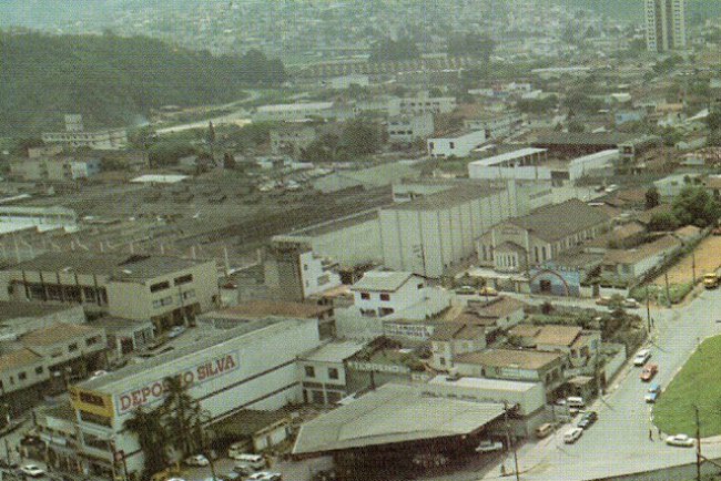 Centro de Mauá em 1989