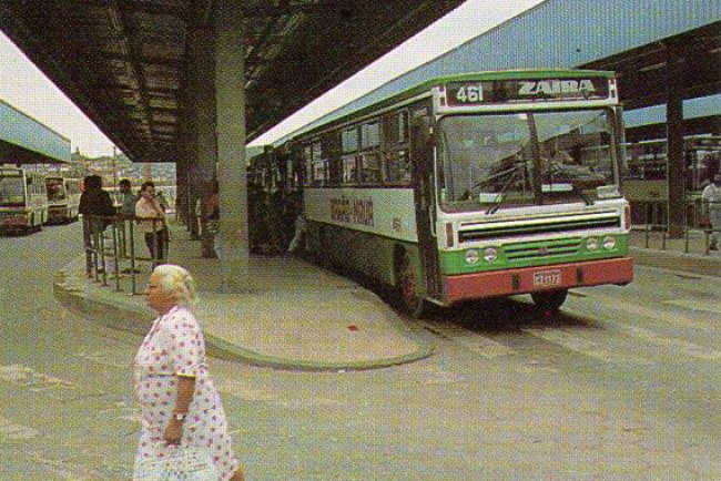 Terminal Central de Mauá no ano de 1989