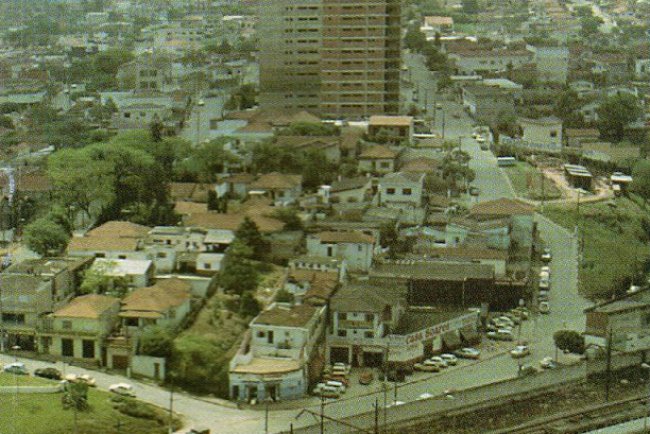 Região central da cidade de Mauá ano:1989