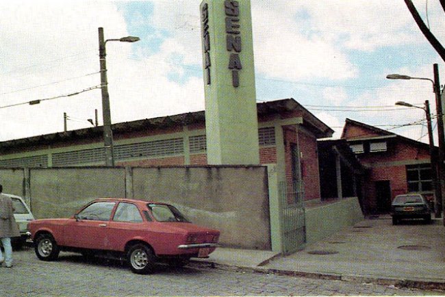 SENAI Mauá no ano de 1989