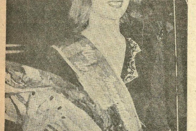 Miss Funcionária Pública de Mauá ano 1975