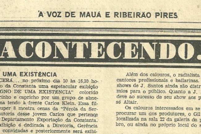 Coluna Social: Voz de Mauá 27 de agosto de 1981