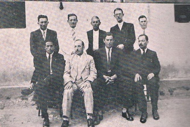 Diretoria do Sport Club Industrial em 1937