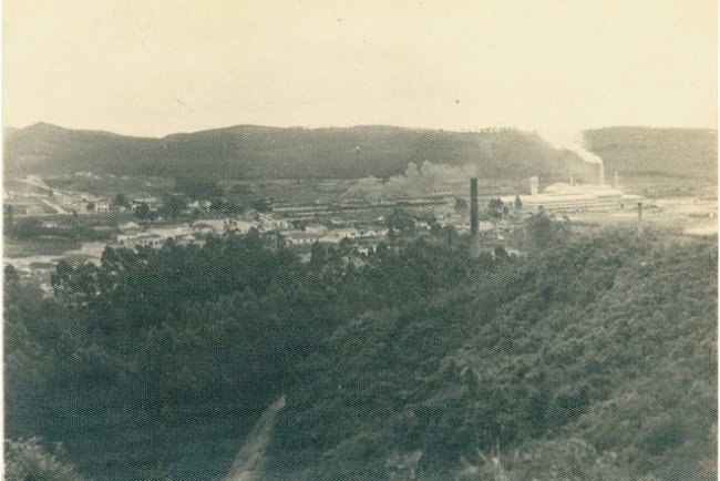 Vidrobrás de Mauá em 1960
