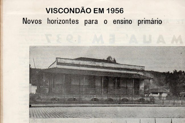 Nosso Viscondão no ano de 1956