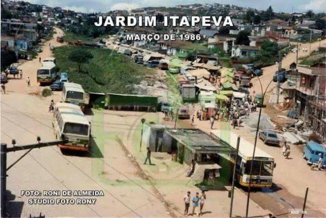 Jardim Itapeva ano 1986 por Foto Rony