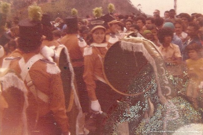 Banda marcial Terezinha Sartori 1974