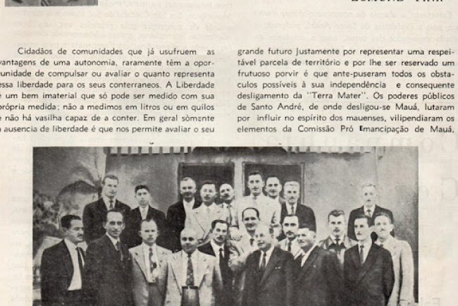 História da Emancipação Política e Administrativa por Egmond Fink