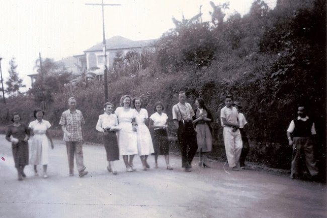 Avenida Capitão João, altura do número 1950 Mauá ano 1949