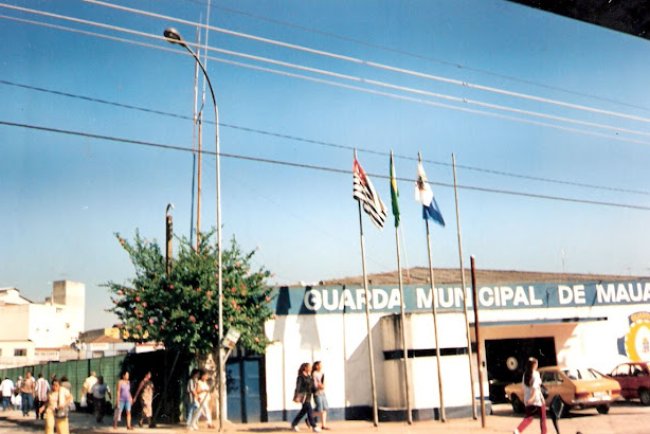 Sede da Guarda Municipal de Mauá anos 90