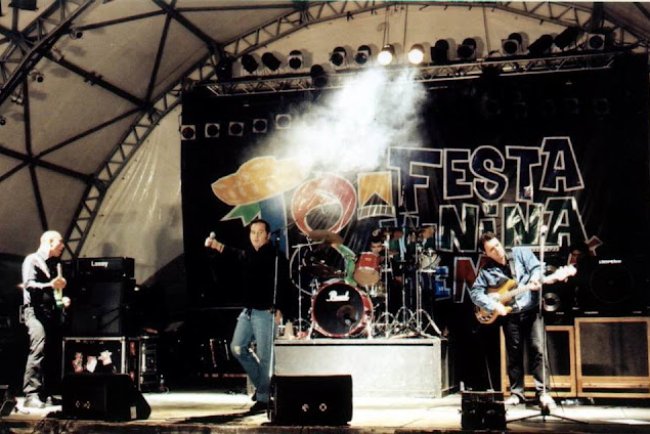 Show do IRA! em Mauá no ano de 2002