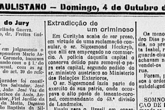 Assalto na Estação Pilar 1903 (Mauá)