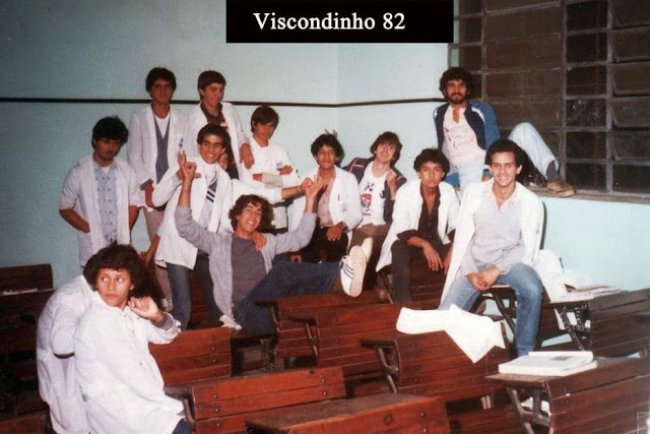 Mauá Escola Viscondinho em 1982 by Cido Ribeiro