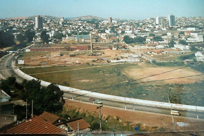 Terreno onde seria construído o Mauá Plaza Shopping