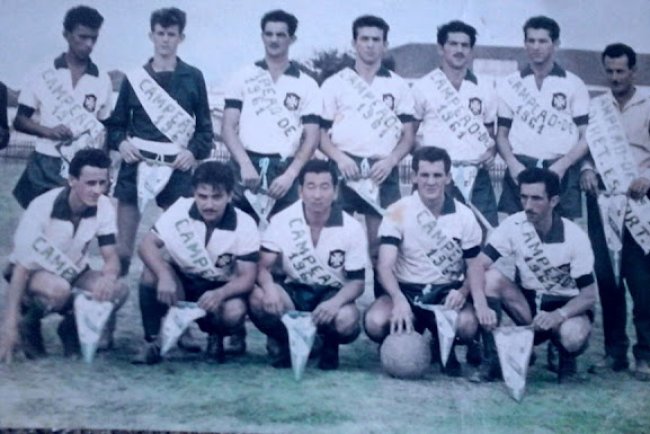 Time do floresta em 1961 enviada por Antonio Carvalho