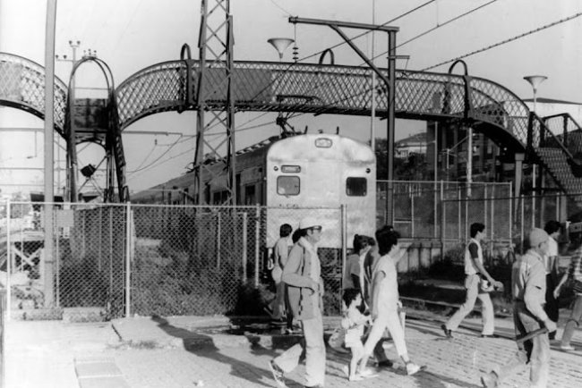 Estação de trem de Mauá, região das porteiras anos 70