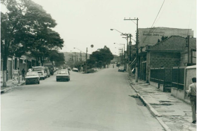 Trecho da Barão de Mauá, final da década de 1980