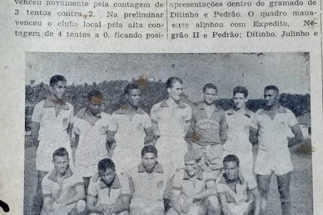 Futebol em Mauá, 12 de abril de 1958