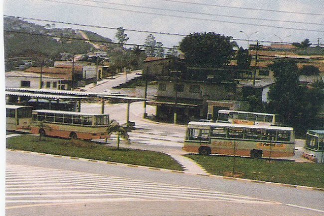 Terminal do Itapeva em Mauá, meados de 1990