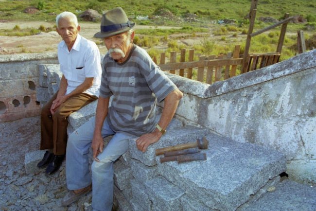 Os últimos cortadores de pedras