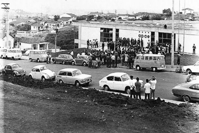 Inauguração da sede da APAE de Santo André, 1972