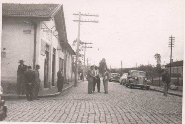 Rua Rio Branco, centro de Mauá (Comparativo)
