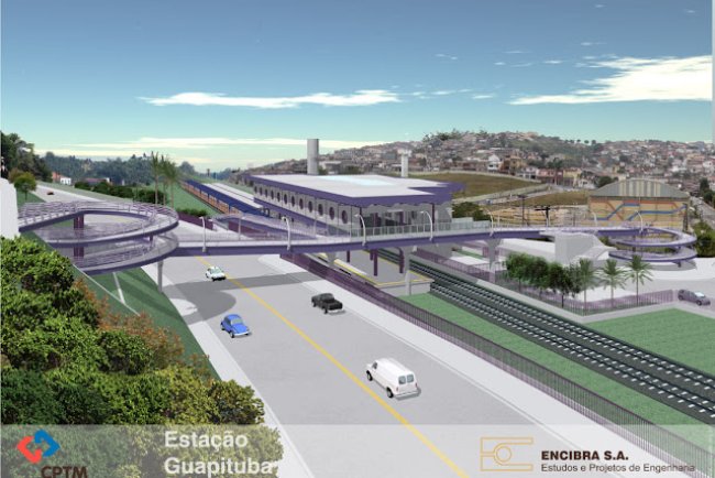 Estação de trem de Guapituba, um projeto que não saiu do papel