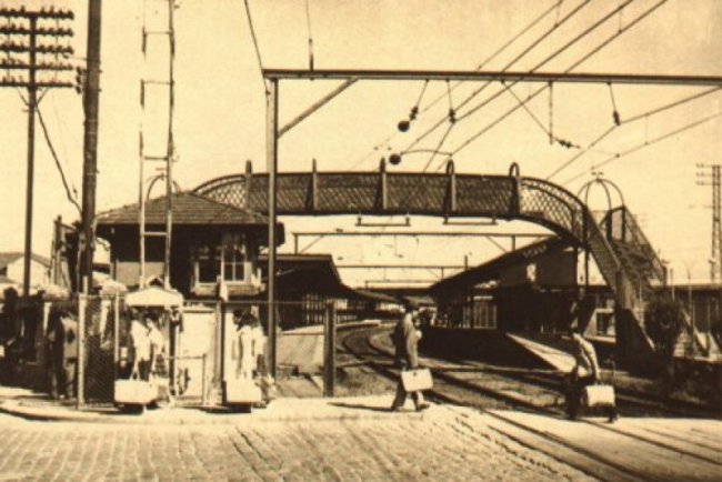 Instalação das pontes metalicas em Mauá(Estação Pilar) e outras cidades (1909)