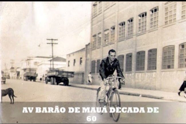 Avenida Barão de Mauá na década de 1960