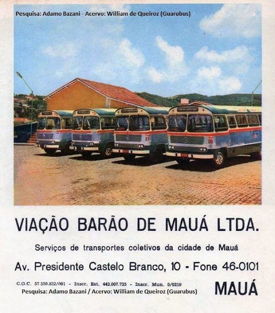 Viação Barão de Mauá Meados dos anos 60/70