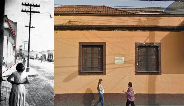 Construção antiga no centro de Mauá